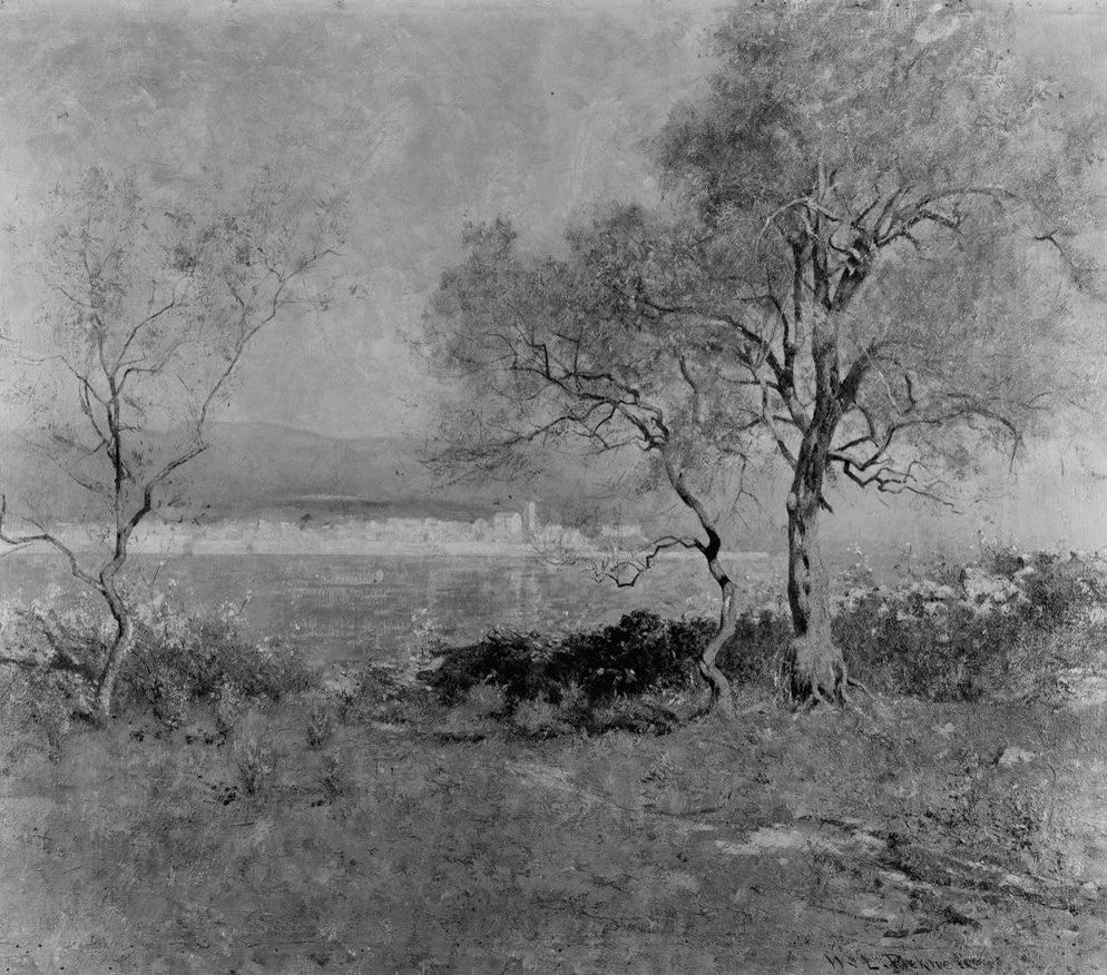 Springtime, Antibes by William Lamb Picknell,A3(16x12")Poster