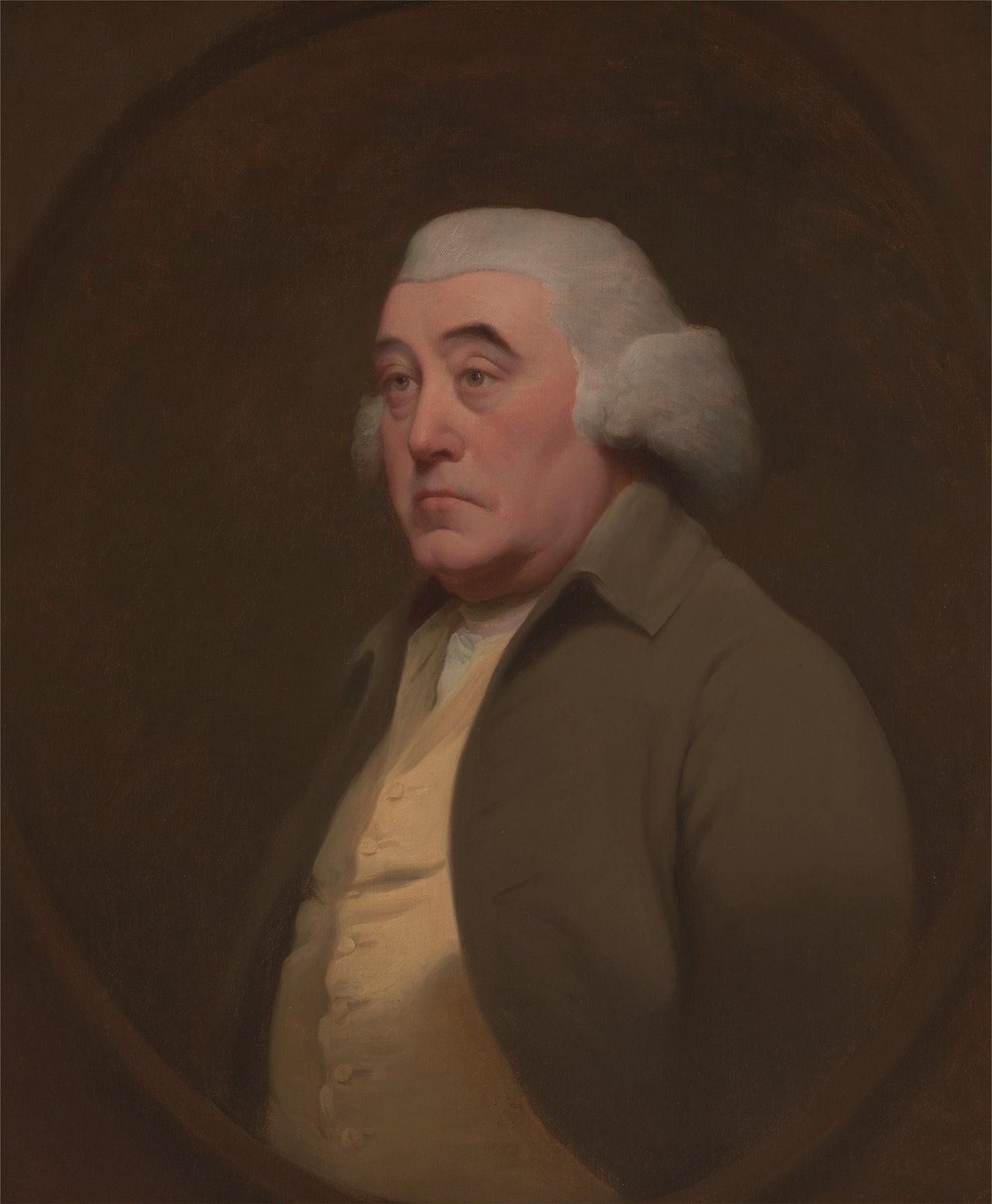 Dr. Richard Wright, vintage artwork by Joseph Wright of Derby , 12x8" (A4) Poster