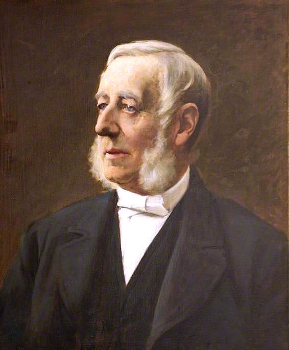 Reverend E. F. Witts, Rector of Upper Slaughter, vintage artwork by Lance Calkin, 12x8" (A4) Poster