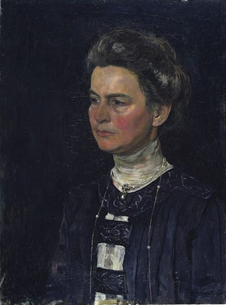 Portrait of H. Kroller-Muller by Floris Verster,A3(16x12")Poster