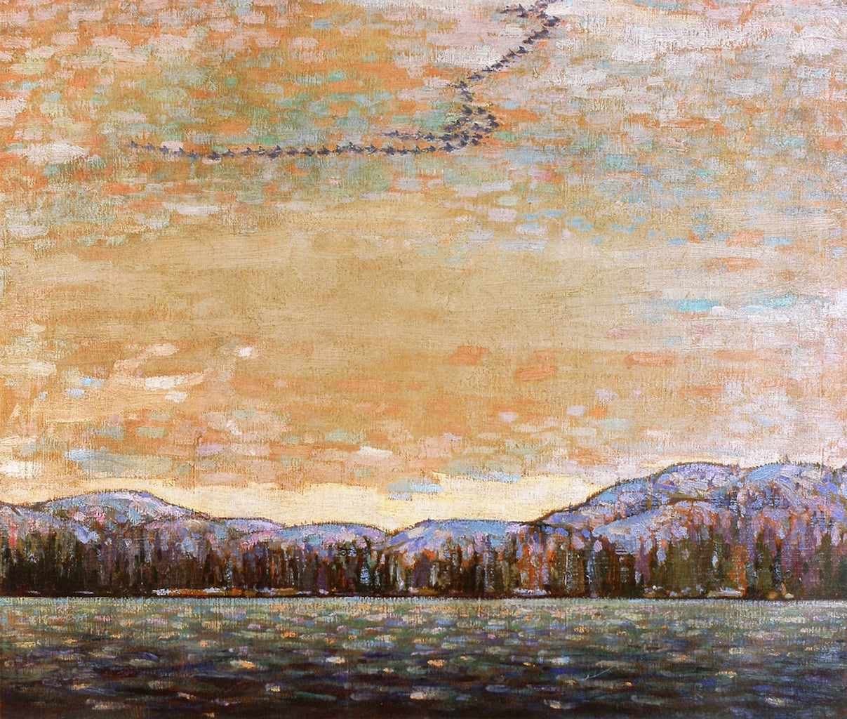 Chill November by Tom Thomson,16x12(A3) Poster