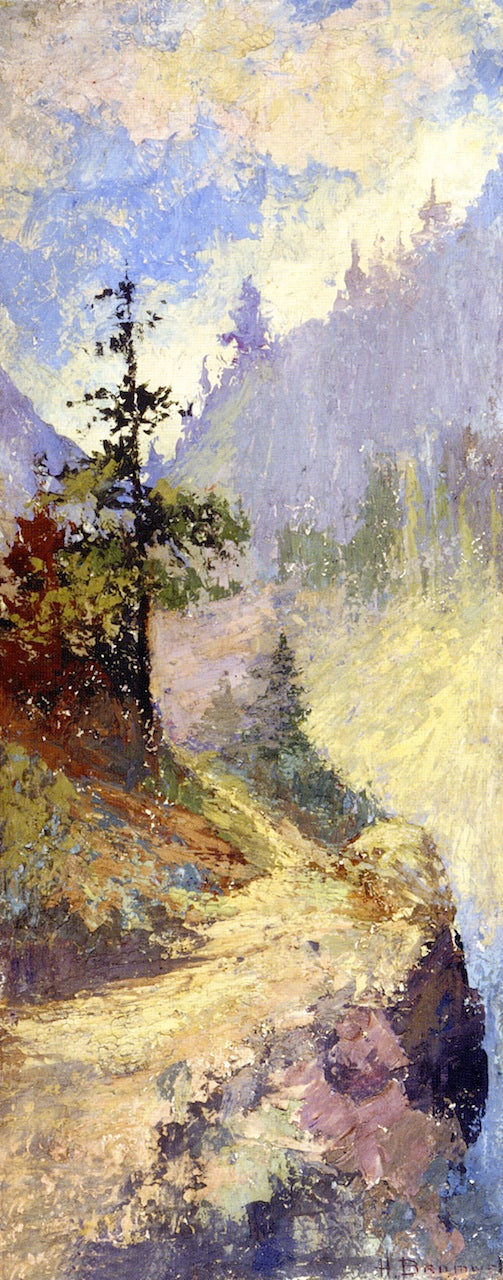 Rocky Mountain High, vintage artwork by Henrietta Bromwell, 12x8" (A4) Poster