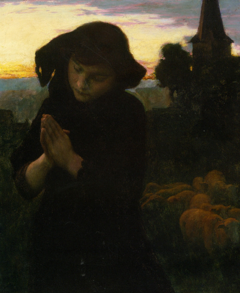 Angelus by emile Friant,A3(16x12")Poster