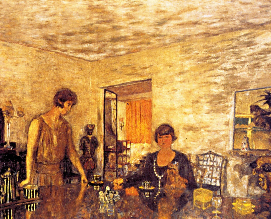 The Black Cups by edouard Vuillard,A3(16x12")Poster