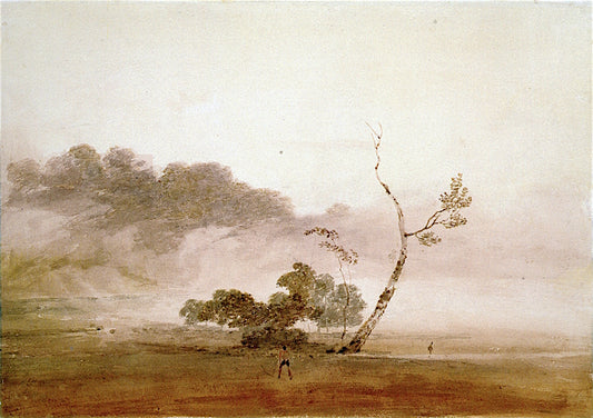 Autumn Morning near Fonthill, vintage artwork by Joseph Mallord William Turner, 12x8" (A4) Poster