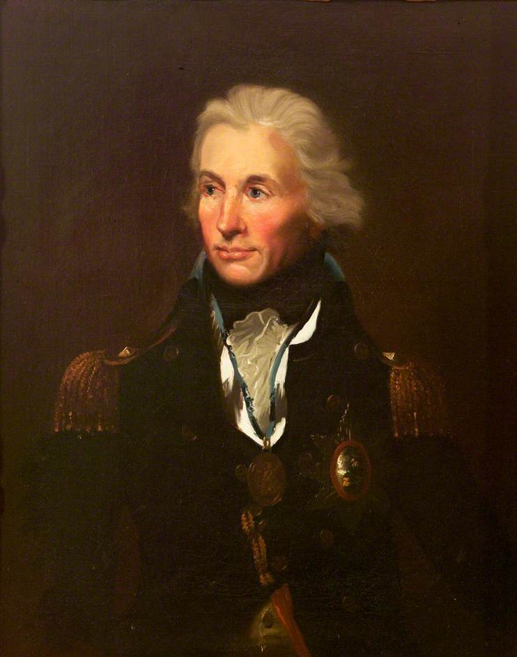 Horatio, Admiral Nelson, vintage artwork by Lemuel Francis Abbott, 12x8" (A4) Poster