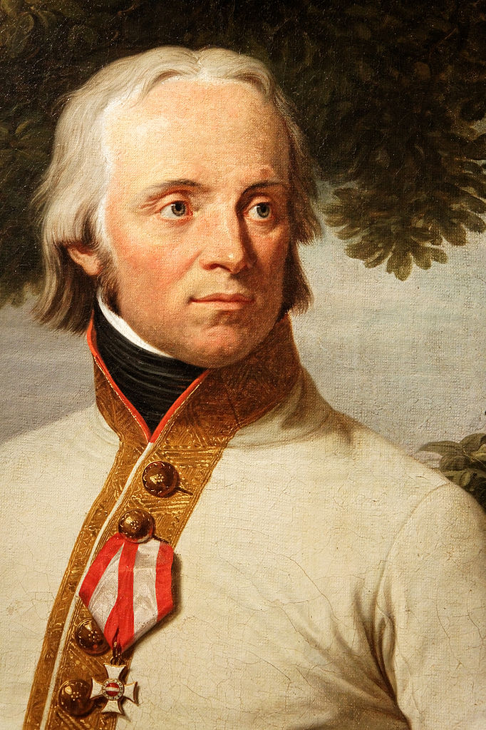 Marquis Annibale Sommariva, vintage artwork by François-Xavier Fabre, 12x8" (A4) Poster