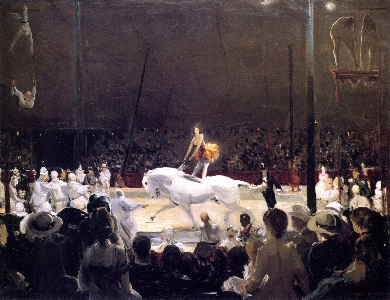 The Circus by George Wesley Bellows,16x12(A3) Poster