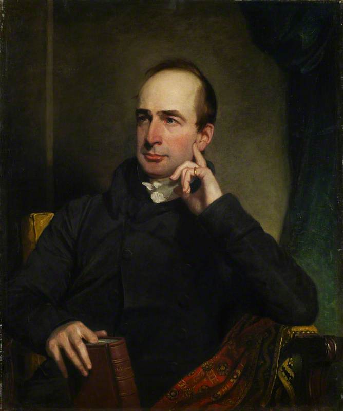 Daniel Terry, Actor and Dramatist, vintage artwork by Henry William Pickersgill, 12x8" (A4) Poster