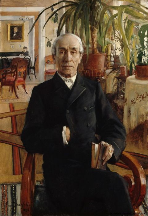 Palmen, Vice Chancellor of the University by Eero Jarnefelt,A3(16x12")Poster