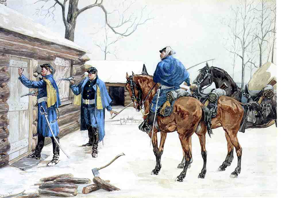 Arresting the Deserter by Frederic Remington,A3(16x12")Poster