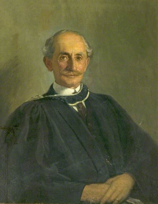 First Headmaster of Heanor Grammar School by Ernest Townsend,16x12(A3) Poster