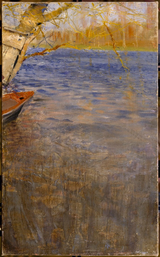 By the Sea. A Spring Day by Bruno Liljefors,A3(16x12")Poster