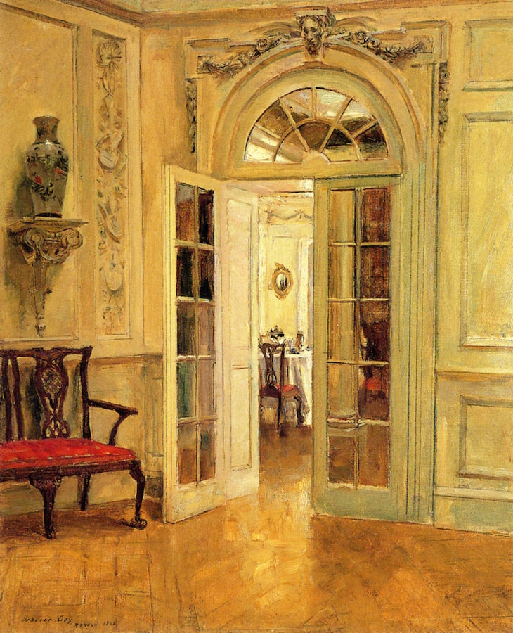 Dining Room of Eben Howard Gay's House, Boston by Walter Gay,A3(16x12")Poster