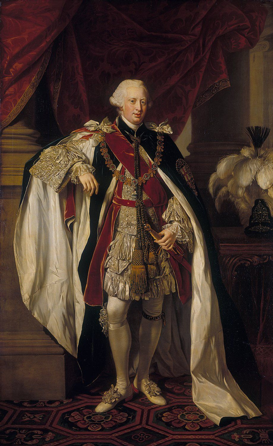 Edward, Duke of York (1739-1767), vintage artwork by Sir Nathaniel Dance-Holland, 12x8" (A4) Poster
