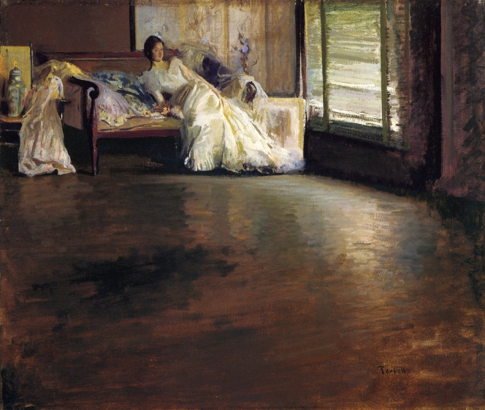 Across the Room by Edmund Tarbell,A3(16x12")Poster