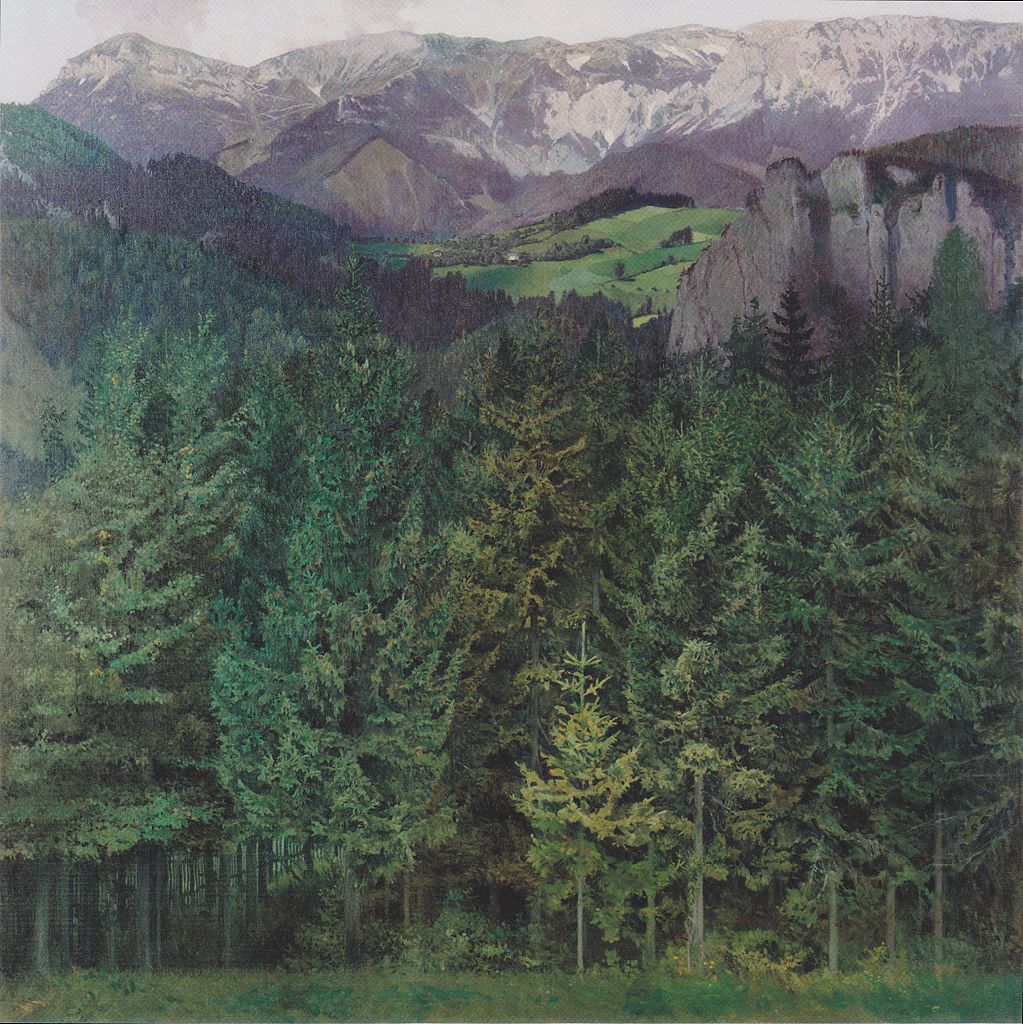 Views of Rax by Koloman Moser,A3(16x12")Poster