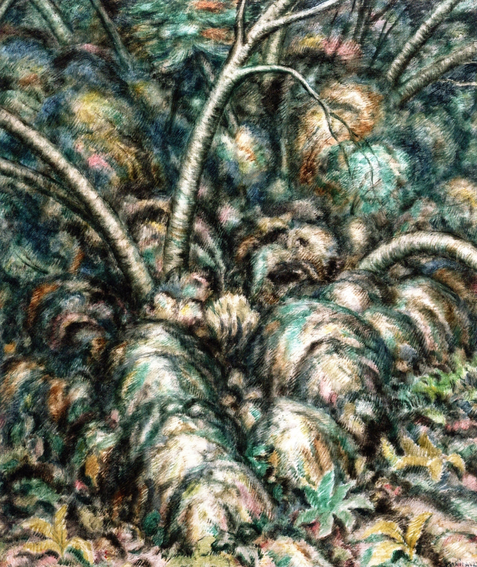 Tree Rhythms II by Middleton Manigault,16x12(A3) Poster