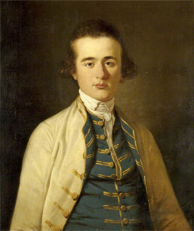 William Wynch (1750–1819), vintage artwork by Tilly Kettle, 12x8" (A4) Poster