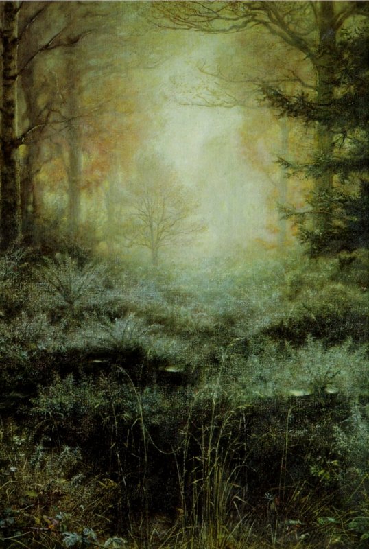 Dew-Drenched Furze, vintage artwork by Sir John Everett Millais, 12x8" (A4) Poster