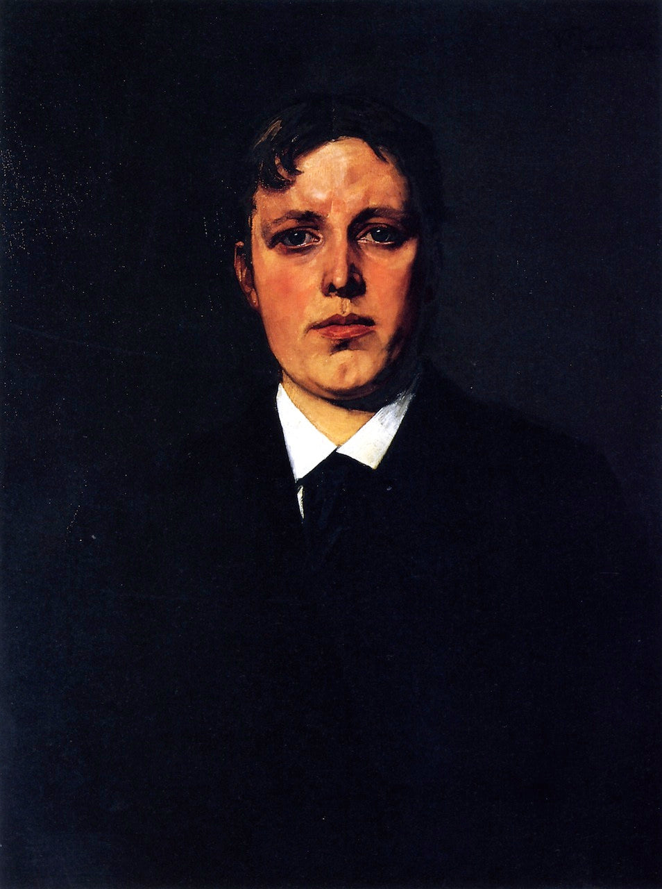 Nikolaus Trubner, the Artist's Brother by Wilhelm Trubner,A3(16x12")Poster