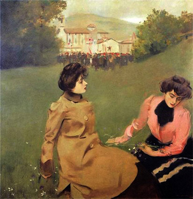 Caramelles by Ramon Casas y Carbo,A3(16x12")Poster