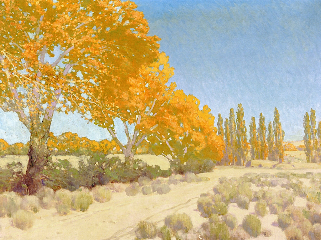 Road to the Corral by Fernand H. Lungren,A3(16x12")Poster