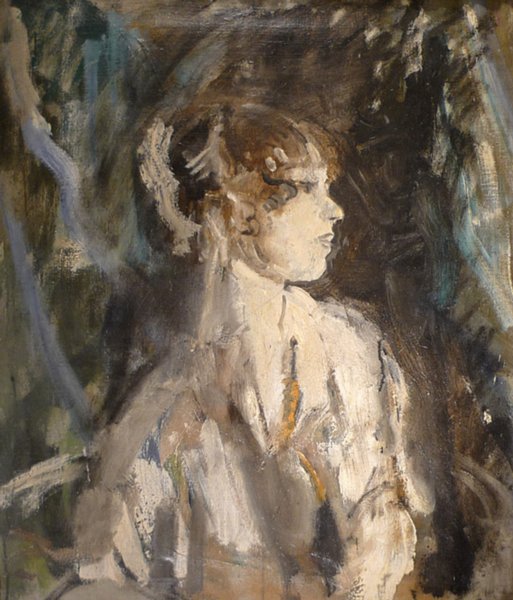 Portrait of the Ballerina Lydia Lopokova by Ambrose McEvoy,16x12(A3) Poster