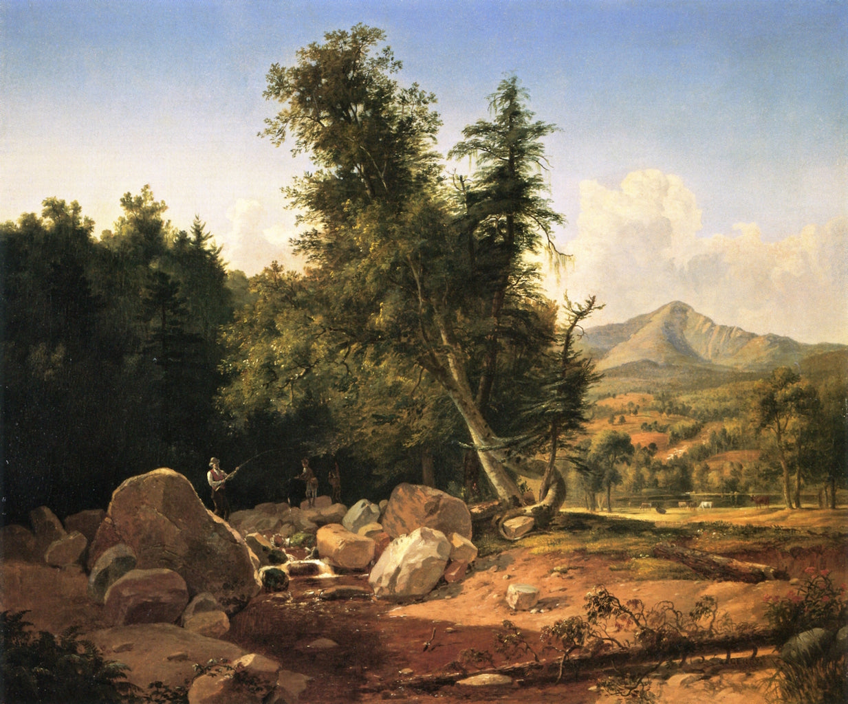 Whiteface in the White Mountains, vintage artwork by Samuel Lancaster Gerry, A3 (16x12") Poster Print