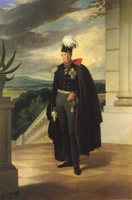 Kaizer Franz I, vintage artwork by Friedrich von Amerling, A3 (16x12") Poster Print
