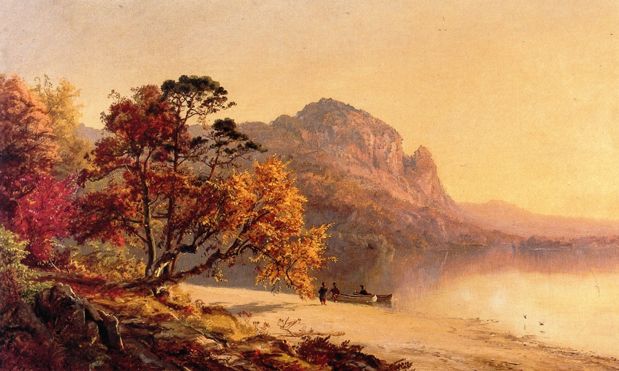 Eagle Cliff, New Hampshire, vintage artwork by Jasper Francis Cropsey, 12x8" (A4) Poster