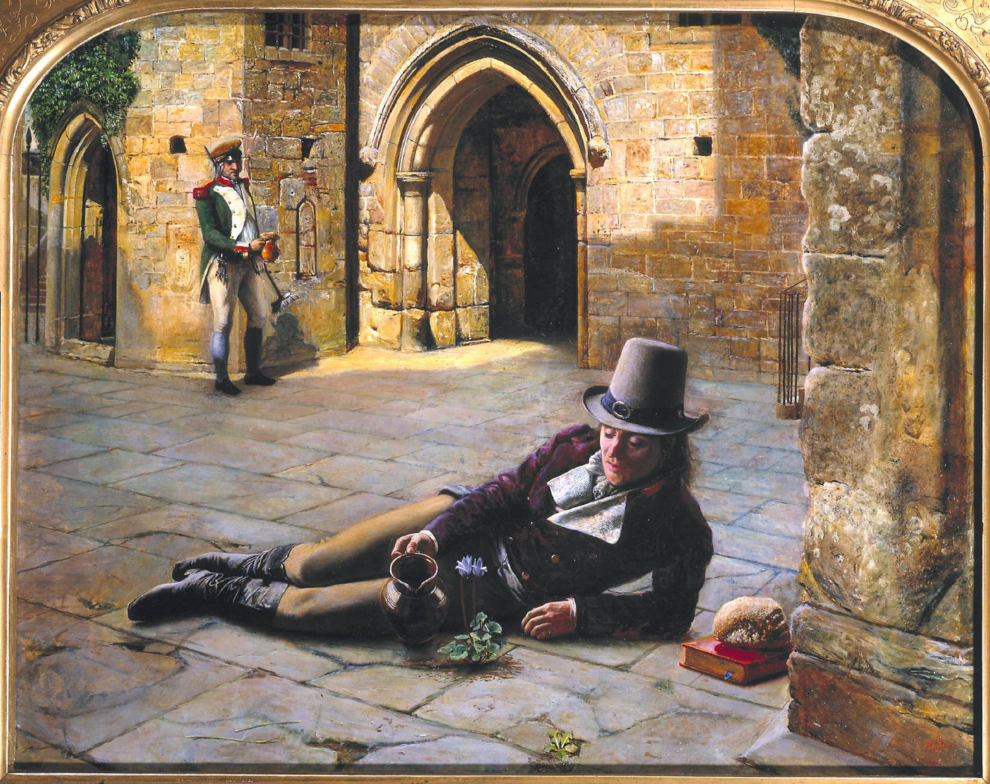 Picciola, vintage artwork by Robert Braithwaite Martineau, 12x8" (A4) Poster