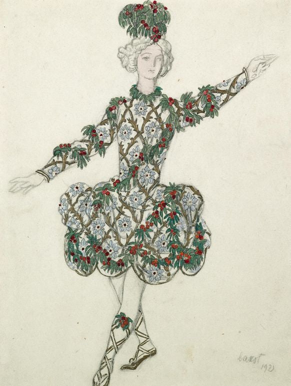 Fairy From A Production Of The Sleeping Beauty by Leon Bakst,A3(16x12")Poster