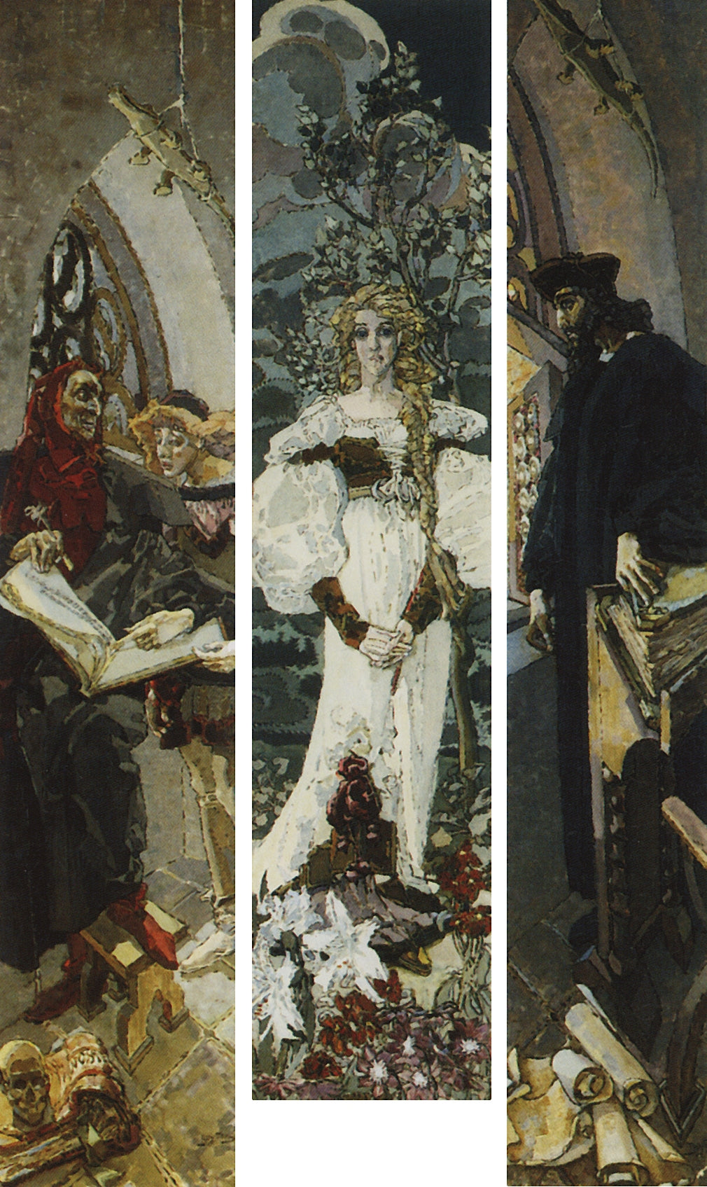 Faust by Mikhail Vrubel,A3(16x12")Poster