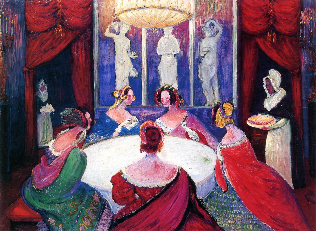 Soiree by Marianne von Werefkin,A3(16x12")Poster
