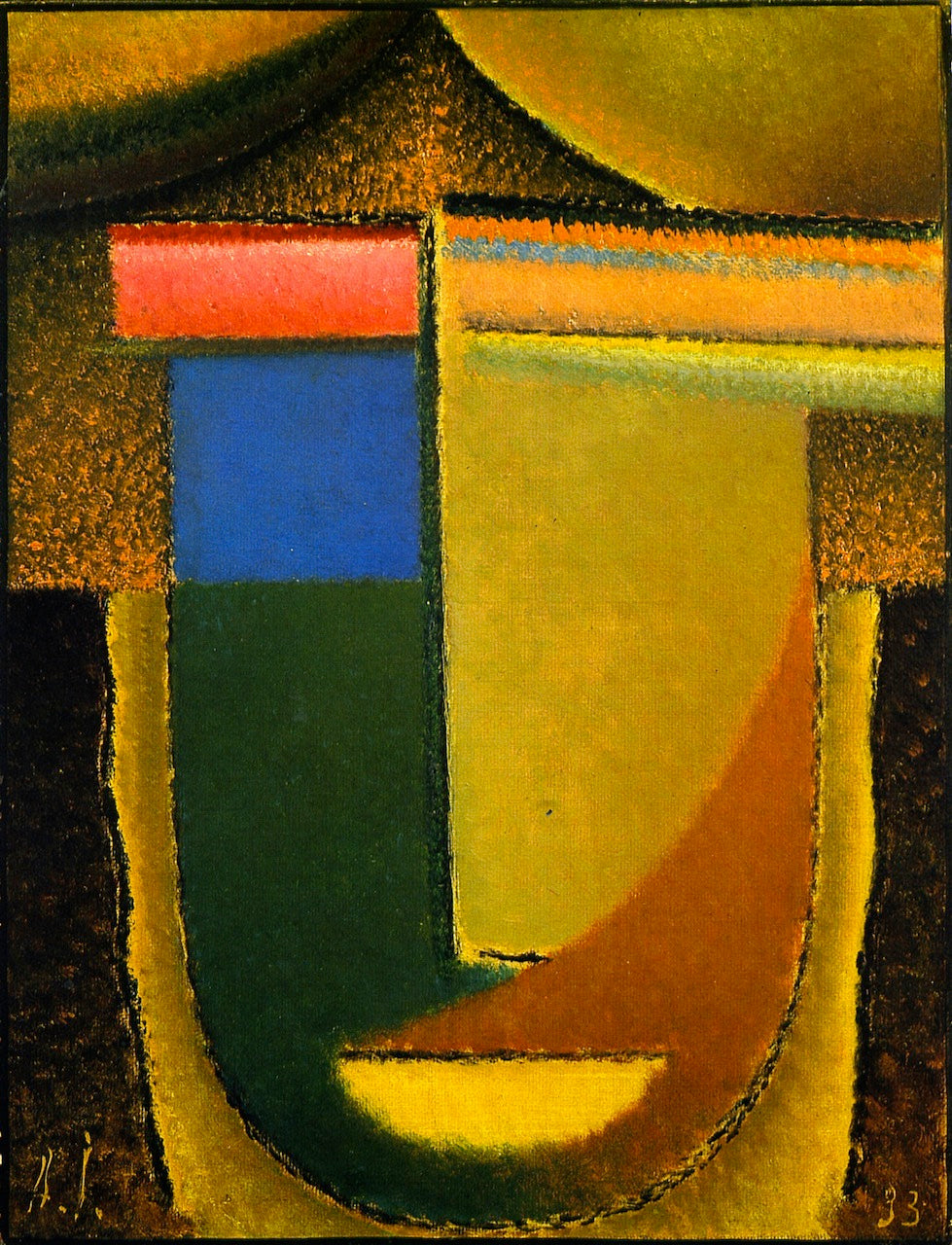 Abstract Head: Africa by Alexei von Jawlensky,A3(16x12")Poster