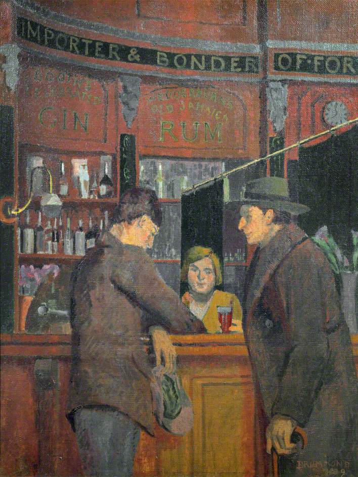 The Stag Tavern by Malcolm Drummond,16x12(A3) Poster