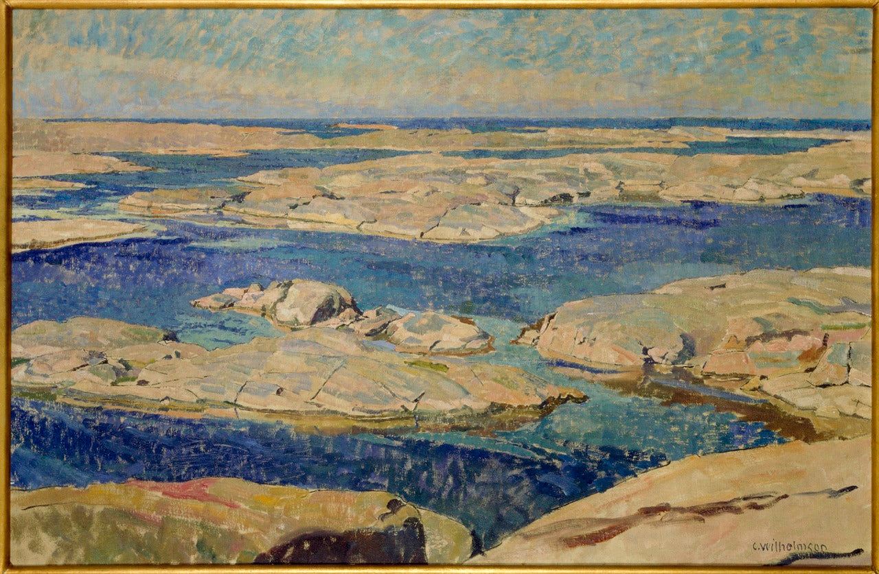 The Gaso Skerries by Carl Wilhelm Wilhelmson,A3(16x12")Poster