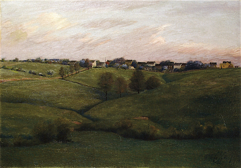 Jennerstown, Pennsylvania, Spring Evening by William Coffin,A3(16x12")Poster