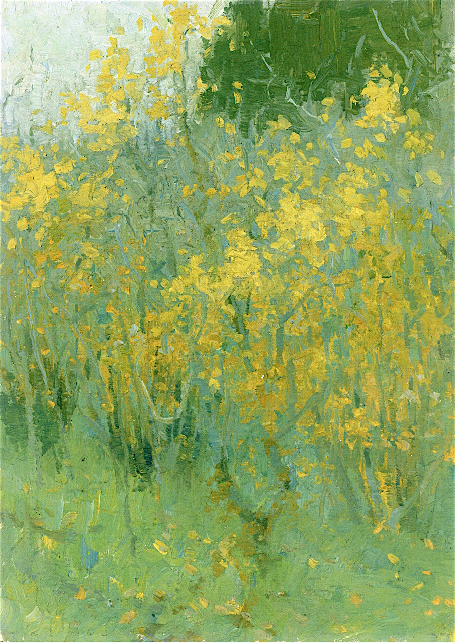 Autumn Glow, Charterisville by Emanuel Phillips Fox,A3(16x12")Poster