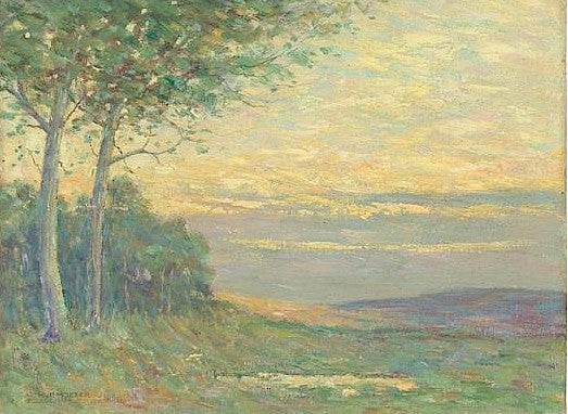 Evening, Nutley, N.J. by Arthur Hoeber,A3(16x12")Poster
