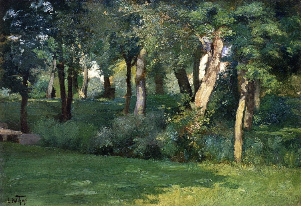 The Barbizon Forest by Edward Henry Potthast,A3(16x12")Poster
