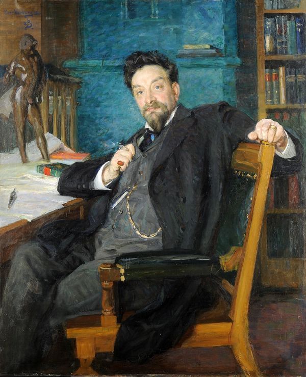 Professor Karl Warburg by Richard Bergh,A3(16x12")Poster