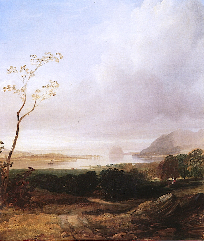 The Clyde near Dumbarton, vintage artwork by Horatio McCulloch, A3 (16x12") Poster Print