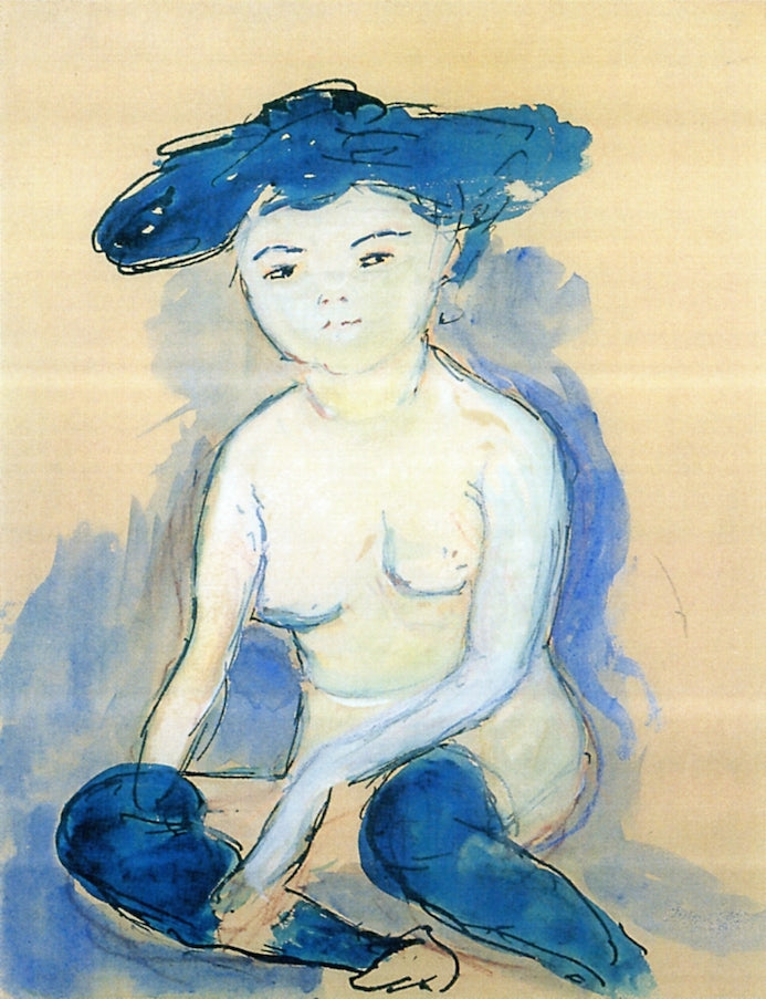 Helene, vintage artwork by Marianne von Werefkin, 12x8" (A4) Poster