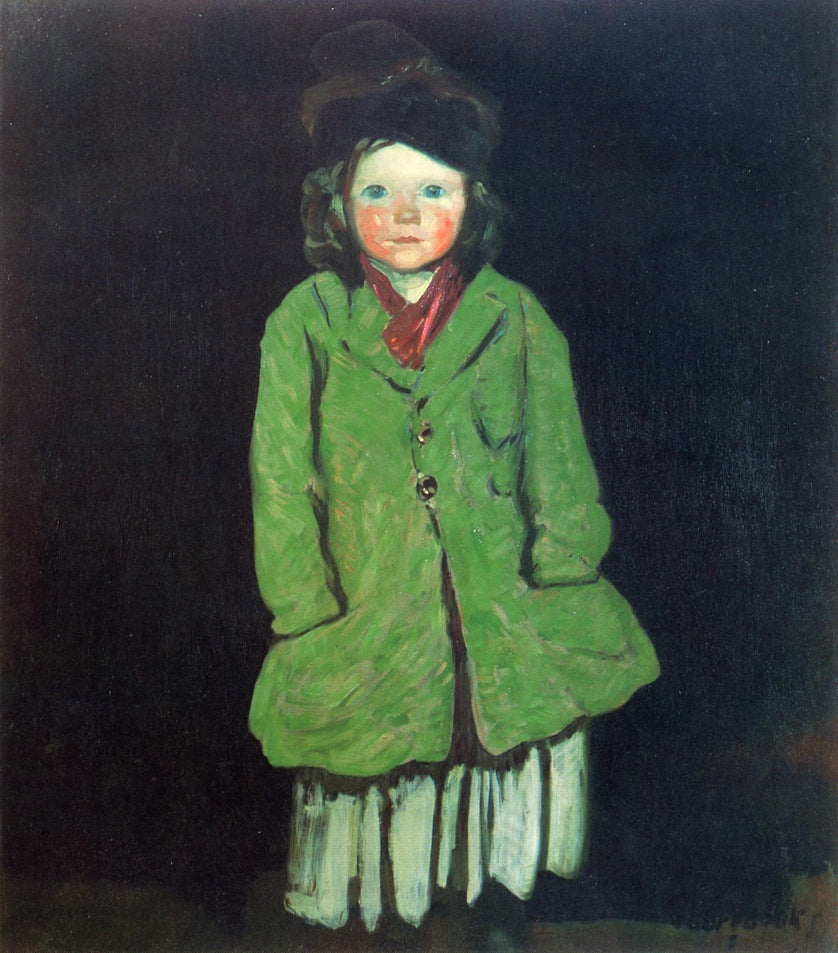Lily Williams, vintage artwork by George Luks, 12x8" (A4) Poster
