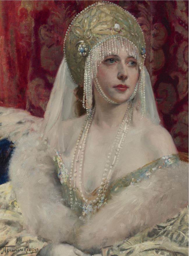 La fee des neiges, vintage artwork by Herman Jean Joseph Richir, 12x8" (A4) Poster