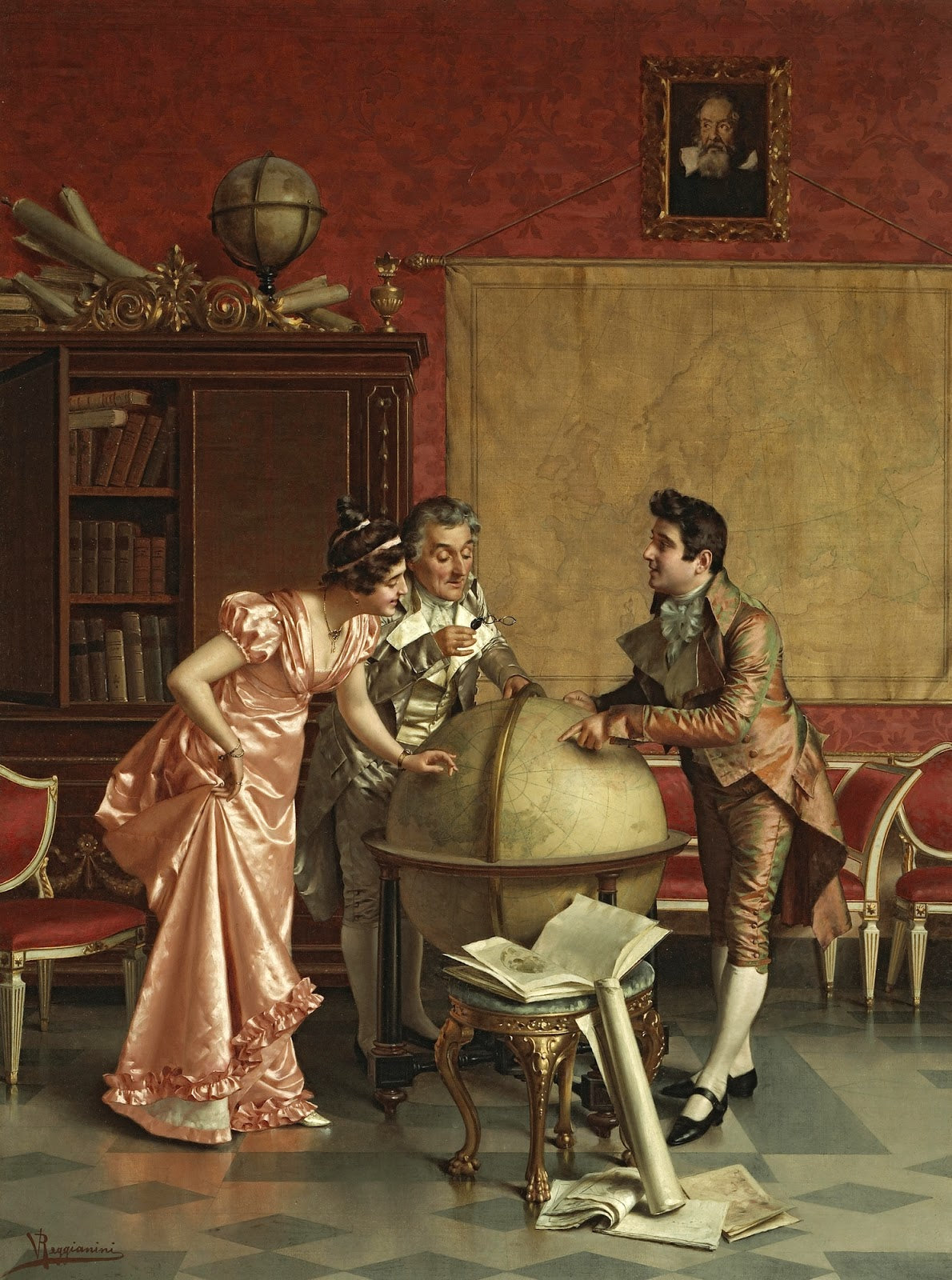 The way of the world by Vittorio Reggianini,A3(16x12")Poster
