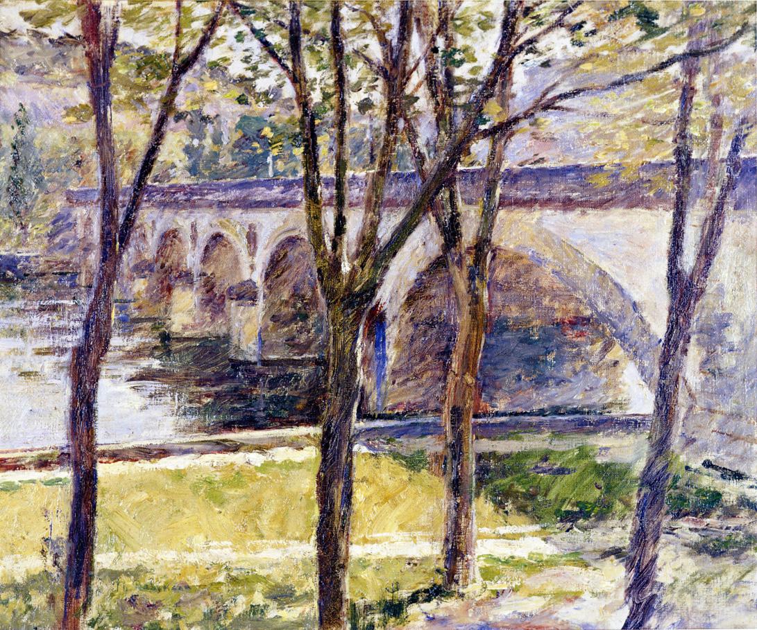 Bridge near Giverny by Theodore Robinson,A3(16x12")Poster