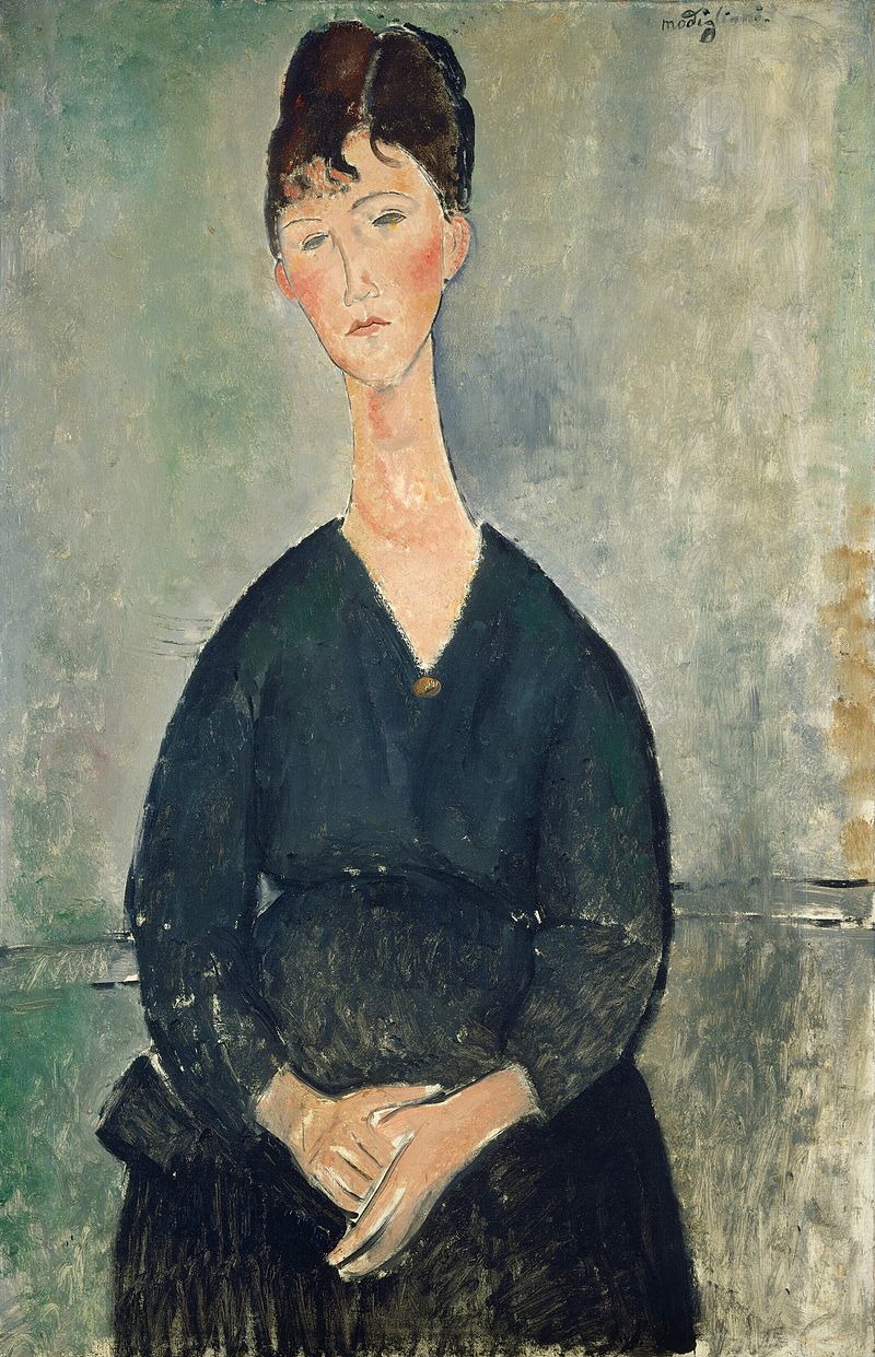 Cafe Singer by Amedeo Modigliani,16x12(A3) Poster